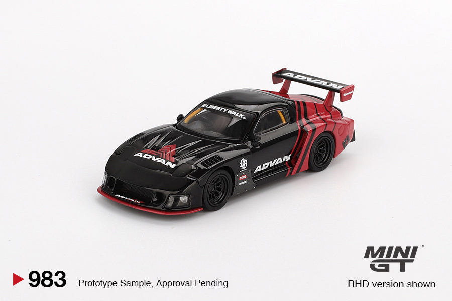 MiniGT 1:64 Mazda RX-7 LB-Super Silhouette Advan #983