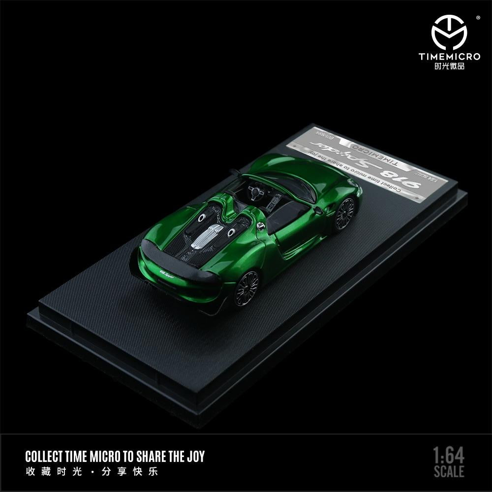 Time Micro 1:64 Porsche 918 Spyder - *2 Colors*
