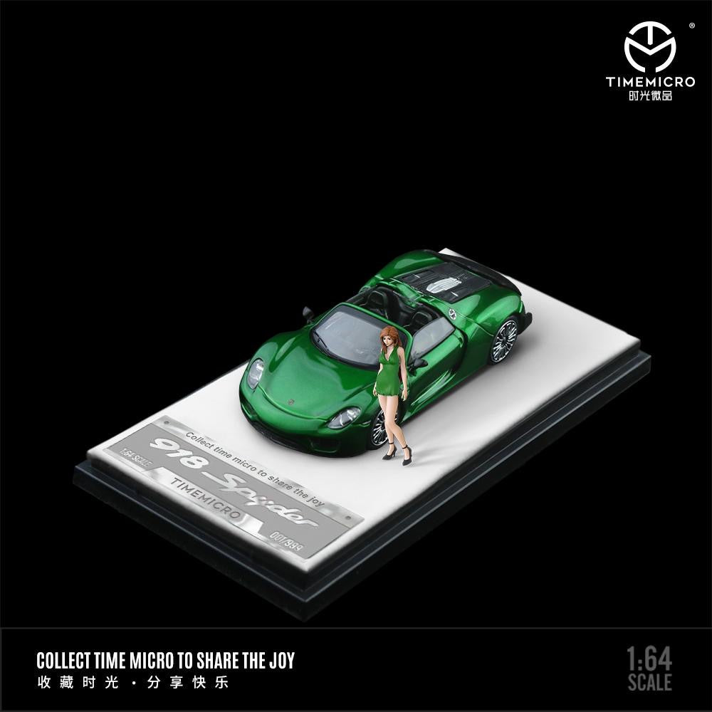Time Micro 1:64 Porsche 918 Spyder - *2 Colors*