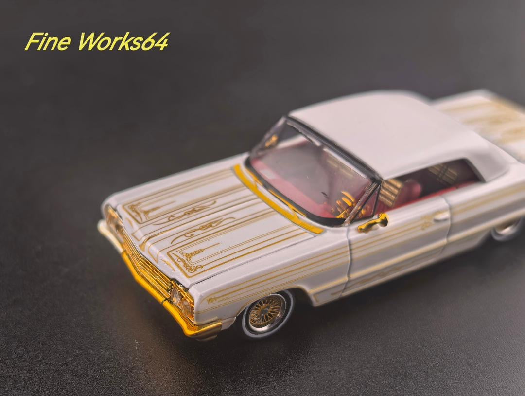 Fine Works 1:64 Chevrolet Impala Lowrider - 3 Styles