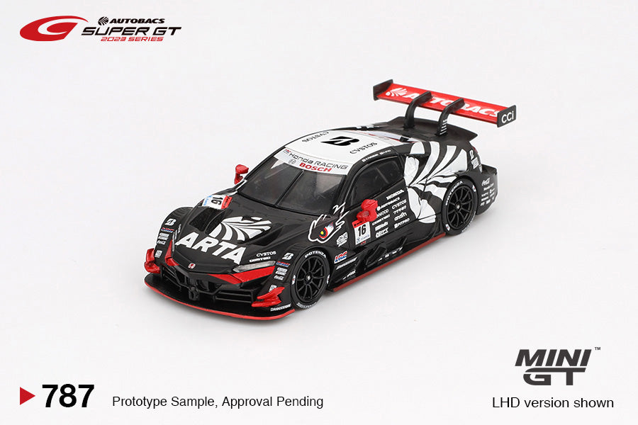 MiniGT 1:64 Japan Exclusive Honda NSX-GT “Type S” GT500 #16 “ARTA MUGEN NSX-GT ” ARTA 2023 SUPER GT Series #787