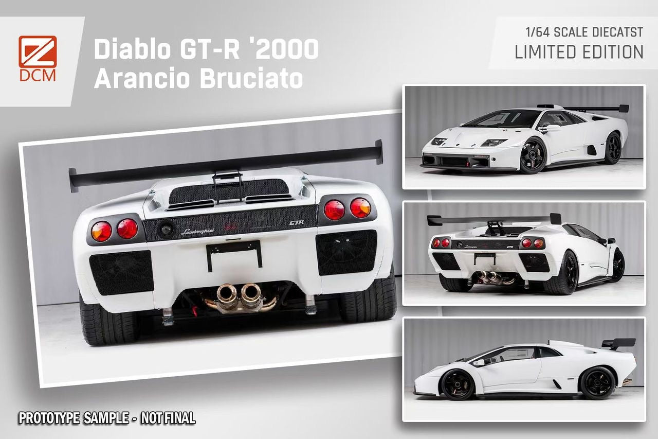 DCM 1:64 Lamborghini Diablo GT-R - *3 Colors*