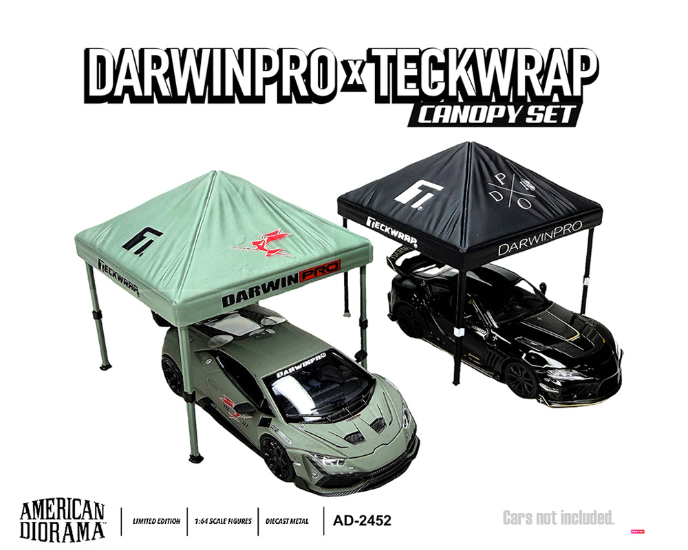 American Diorama 1:64 DarwinPro x Teckwrap Canopy Set