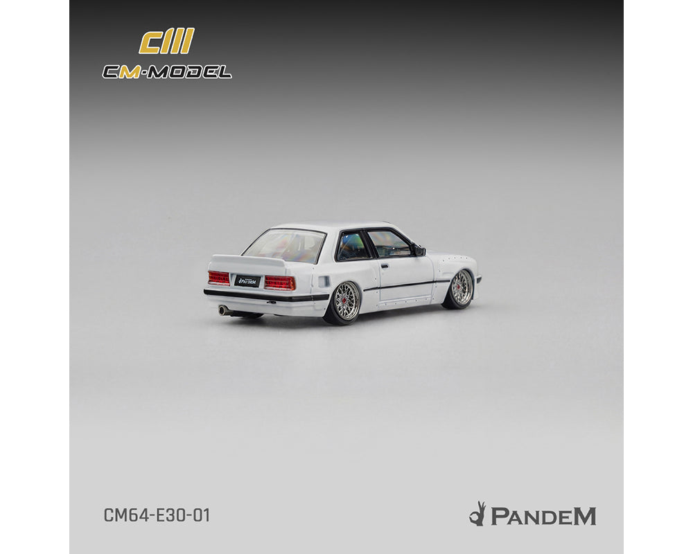 CM Model 1:64 Pandem BMW M3 E30 – Pearl White