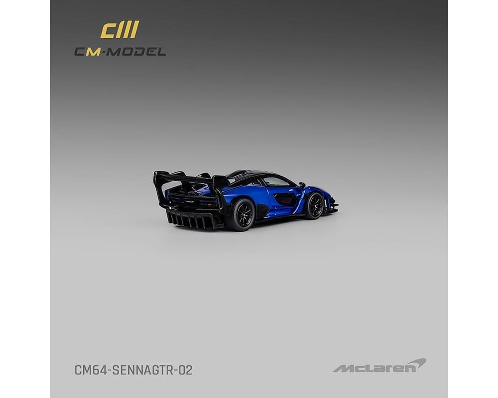 CM Model 1:64 McLaren Senna GTR – Metallic Blue