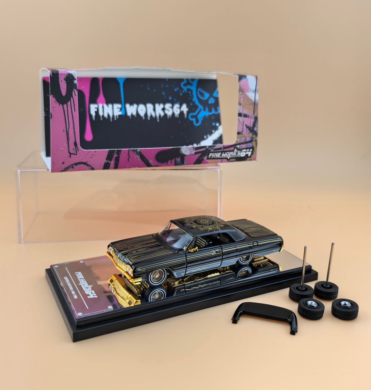 Fine Works 1:64 Chevrolet Impala Lowrider *2 Styles*