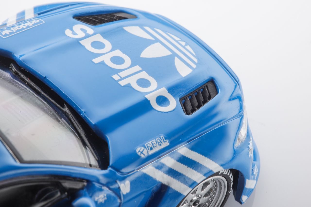Liberty64 1:64 Ford Mustang Widebody- Adidas