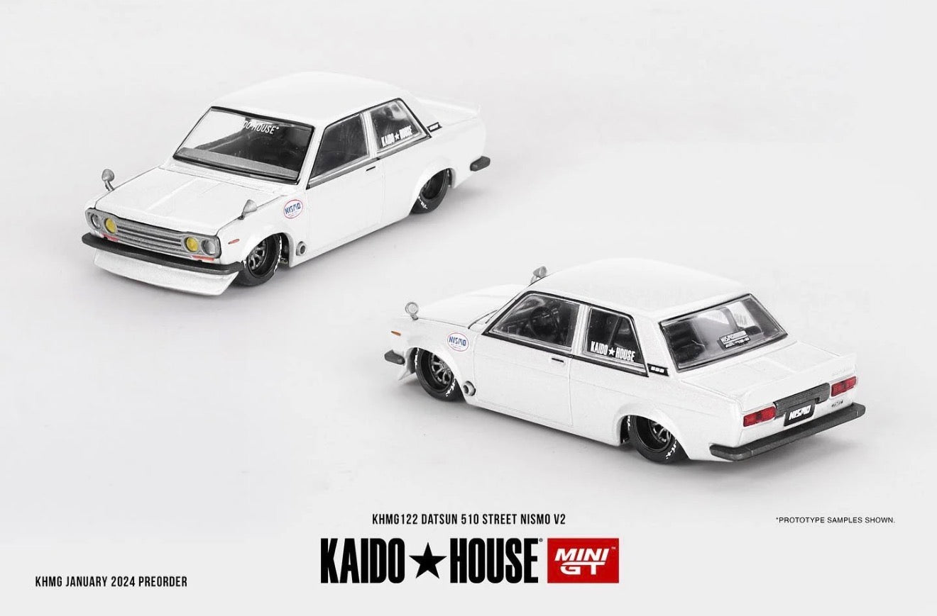 Kaido House 1:64 Datsun 510 Street Nismo V2 - Regular & Chase PAIR