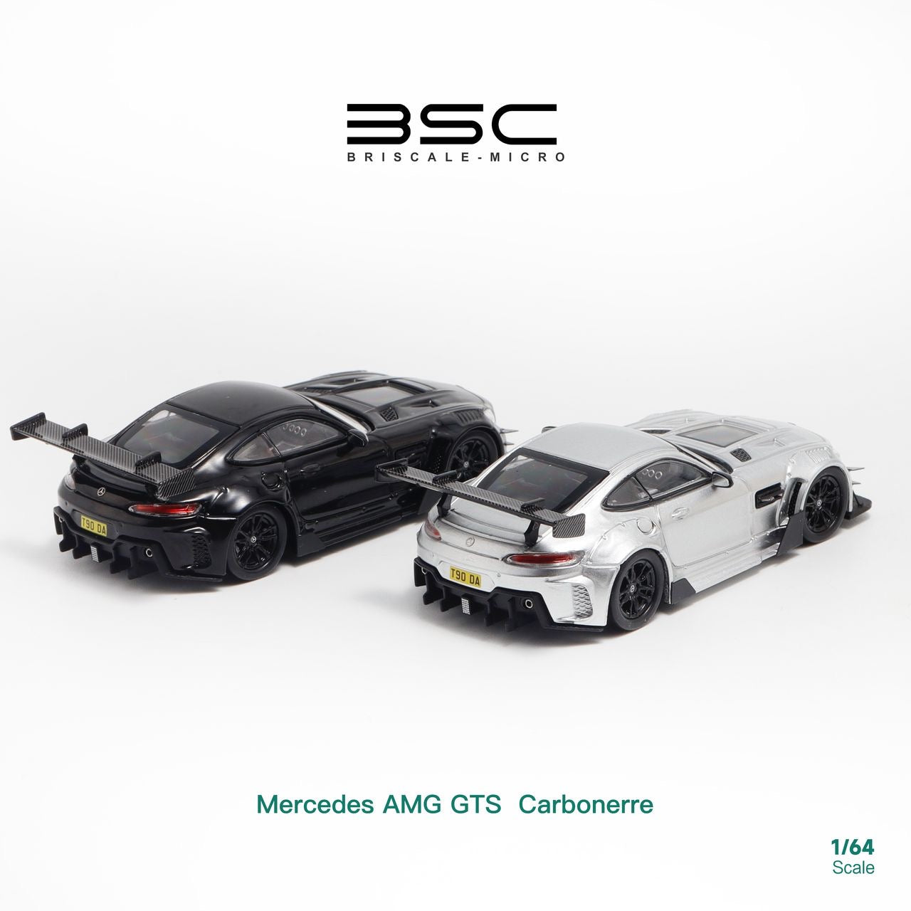 BSC 1:64 Mercedes Benz AMG GTS Carbonerre Widebody - *4 Styles*