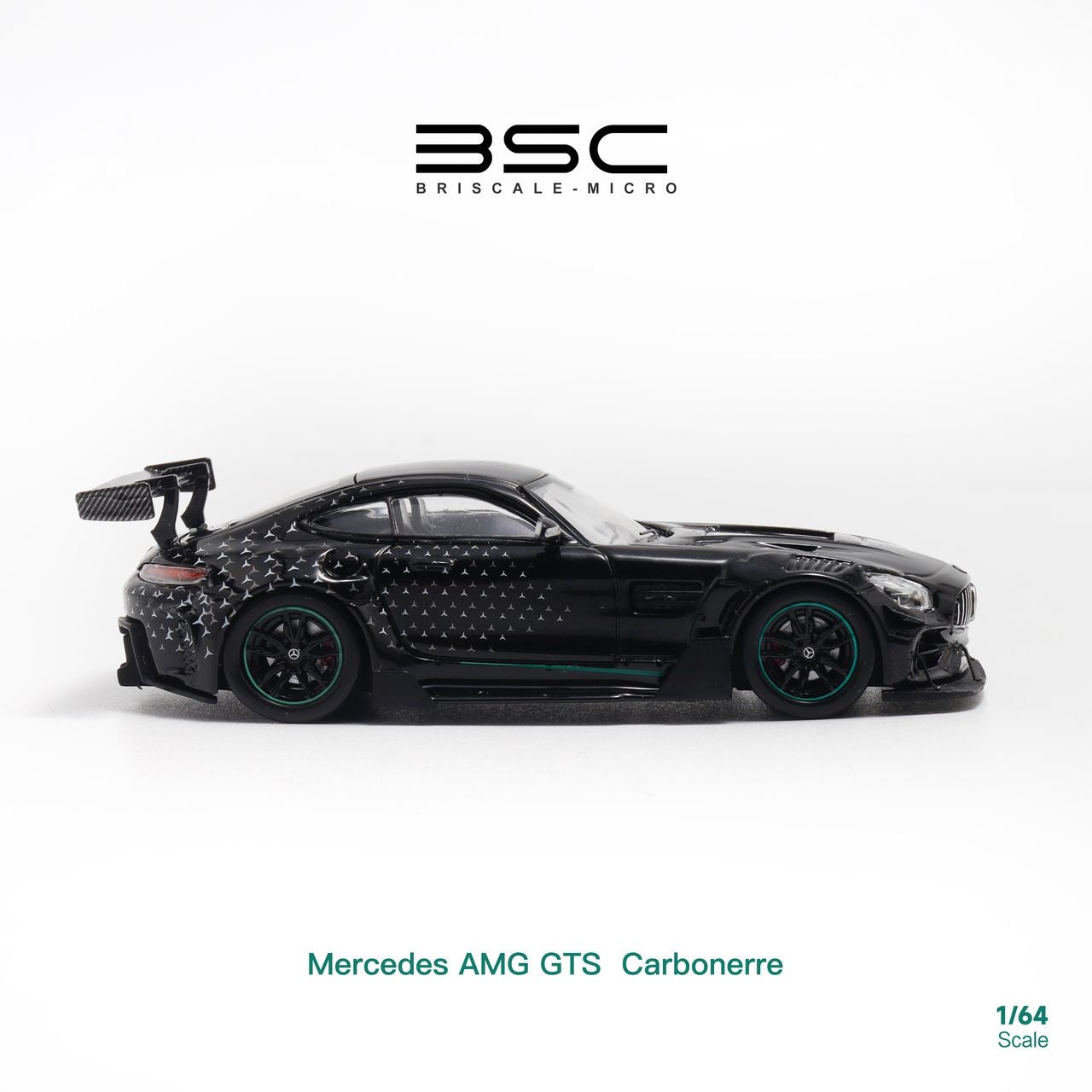 BSC 1:64 Mercedes Benz AMG GTS Carbonerre Widebody - *4 Styles*