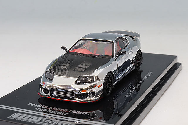 Inno64 1:64 Toyota Supra A80 Top Secret GT300 Chrome - 2026 Tokyo Auto Salon Exclusive