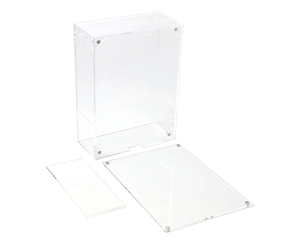 Showcase 1:64 Premium Collector Single Display Case with Shelve & Cover (6″x2.1/8″x8″) – Mijo Exclusive