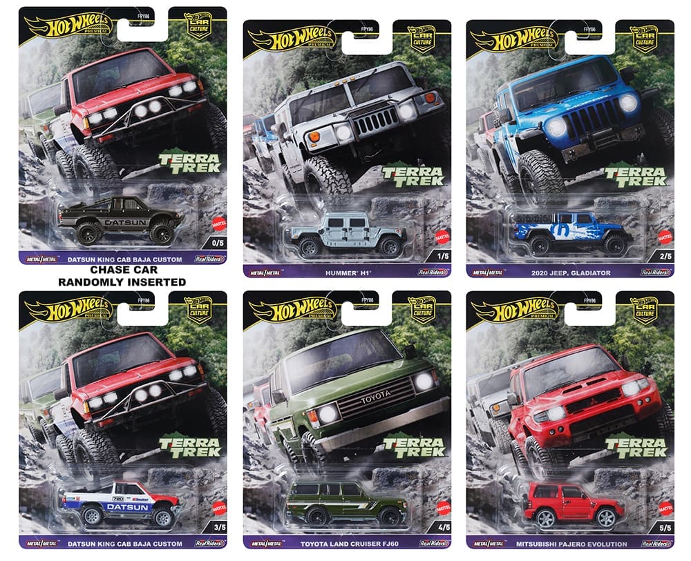 Hot Wheels 1:64 2024 Premium Car Culture Terra Trek - Set Or Case