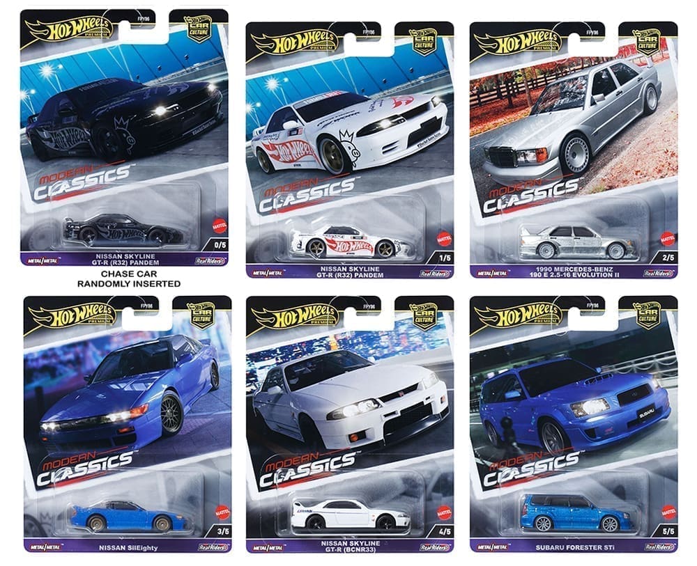 Hot Wheels 1:64 2024 Premium Car Culture 961E Modern Classics - Set Or Case *READ DESCRIPTION*