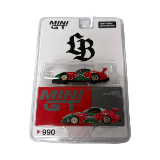 MiniGT 1:64 Mazda RX-7 LB-Super Silhouette 787B #990 - LBWK Packaging Exclusive