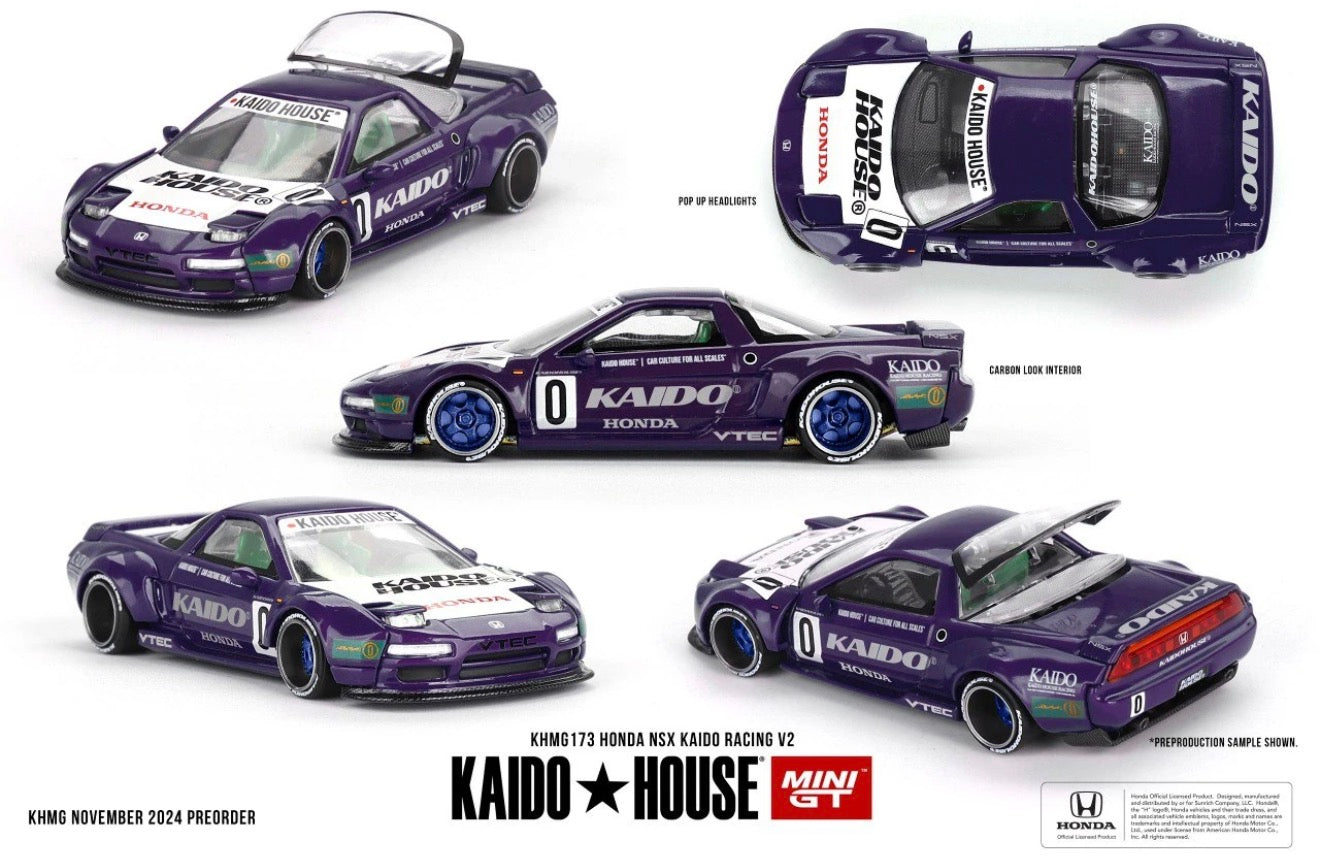Kaido House 1:64 Honda NSX Kaido Racing V2 - Regular & Chase PAIR