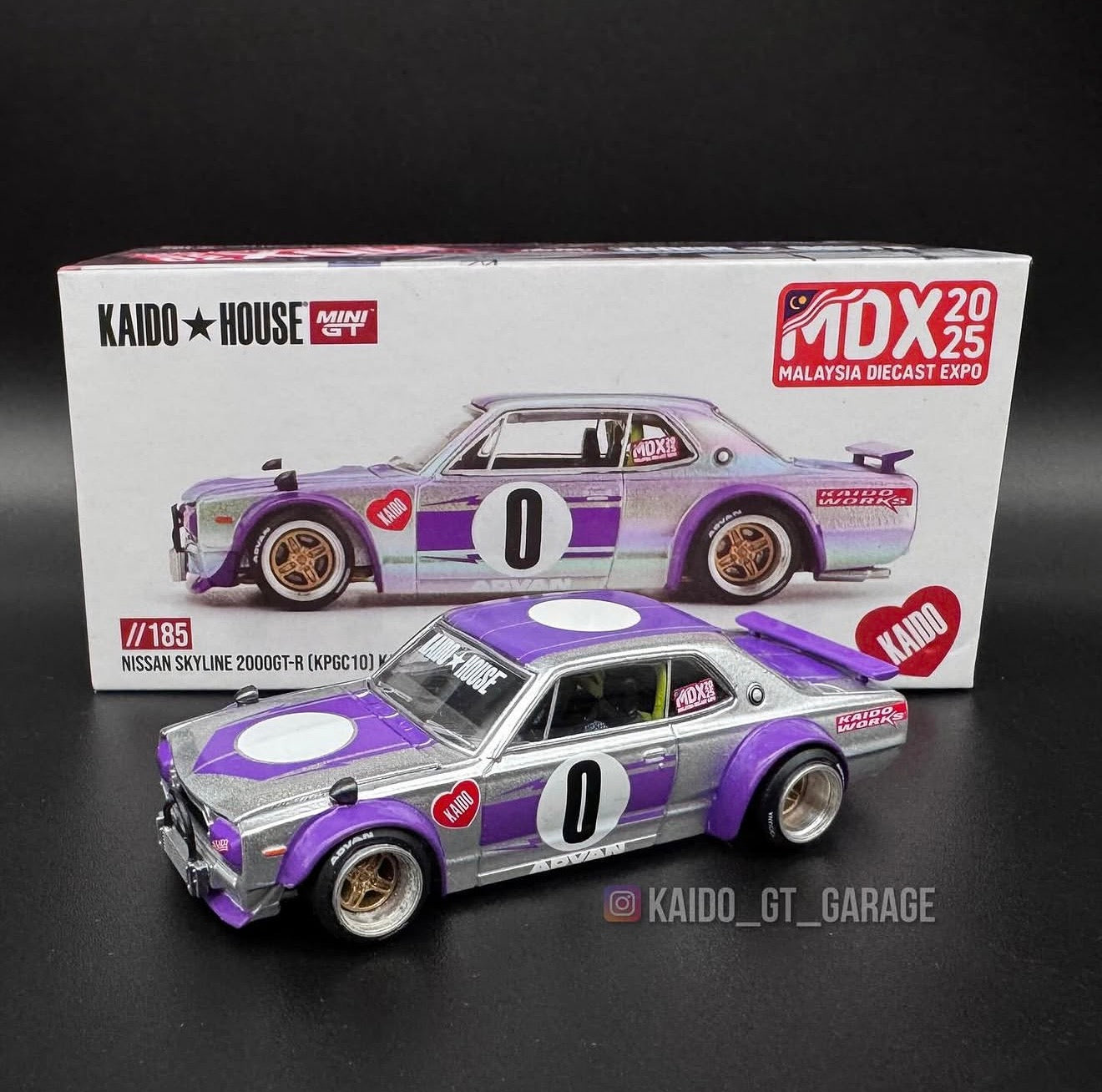 Kaido House 1:64 2025 MDX Nissan Skyline 2000GT-R KPGC10 - KHMG185