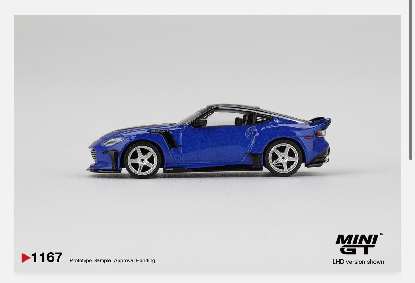 MiniGT 1:64 Nissan Z VeilSide FFZ400 Seiran Blue #1167