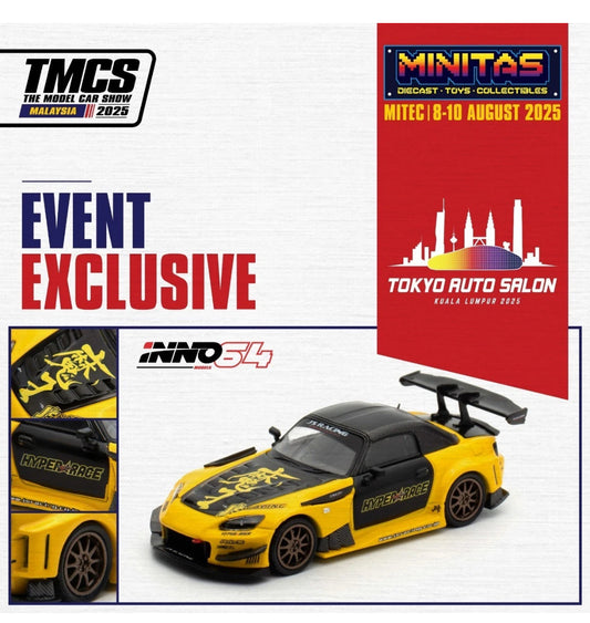 Inno64 1:64 Honda S2000 J’s Racing - 2025 TASKL Event Exclusive