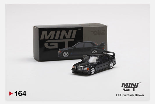 MiniGT 1:64 Mercedes-Benz 190E 2.5-16 Evolution II Black Pearl Metallic #164