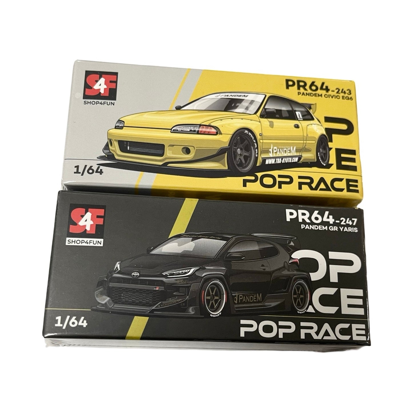 Pop Race 1:64 2025 Manila International Auto Show / Shop4Fun Exclusive Pair