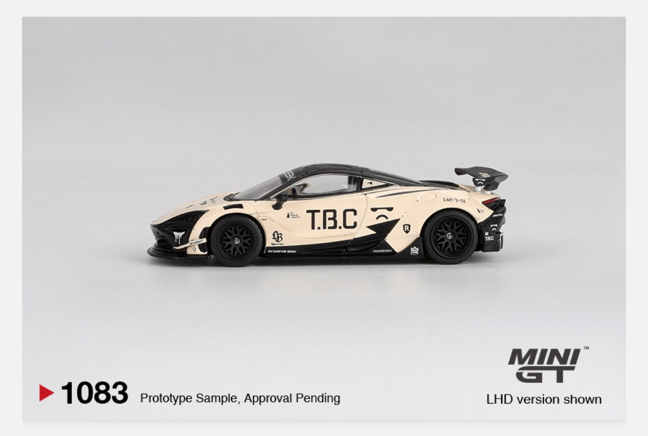 MiniGT 1:64 McLaren 720S LB-Works The Boring Concept #1083