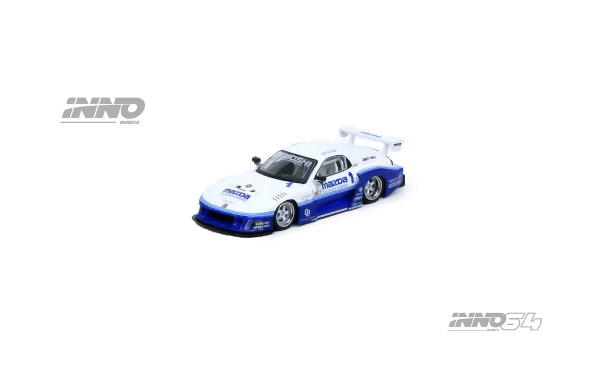 Inno64 1:64 LBWK Mazda RX-7 FD3S Super Silhouette - Hong Kong 2024 Toy Car Salon Exclusive