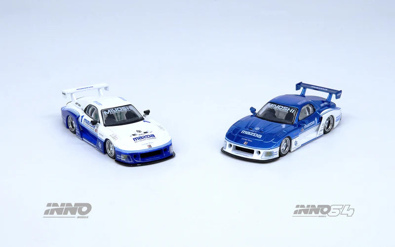 Inno64 1:64 LBWK Mazda RX-7 FD3S Super Silhouette - Hong Kong 2024 Toy Car Salon Exclusive