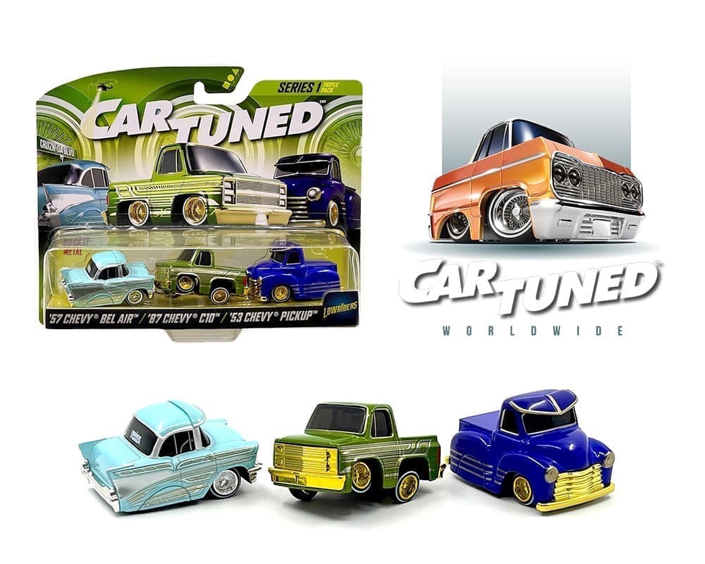 CarTuned 1:64 Lowriders Series 1 - Three Pack 2024