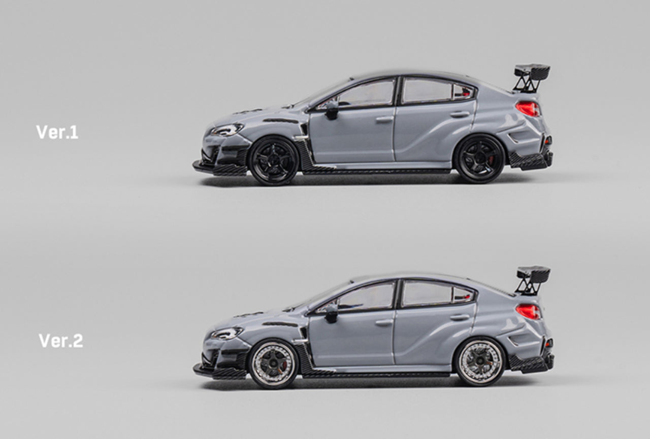 CM Model 1:64 Subaru WRX Varis Widebody 2.0 - Grey