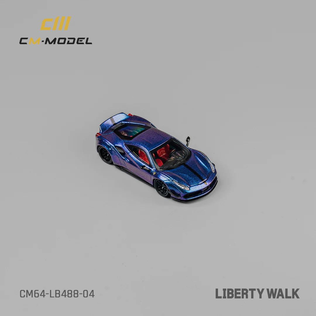 CM Model 1:64 LBWK F488 Widebody - Chameleon