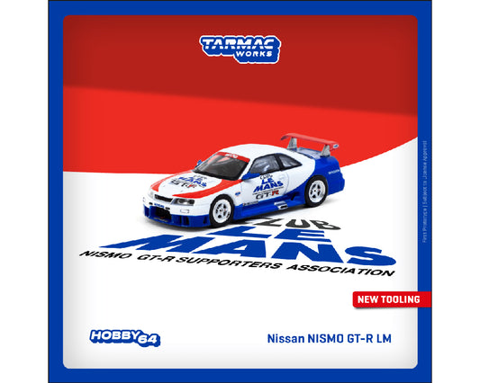 Tarmac Works 1:64 Nissan NISMO GT-R LM Test Car- Hobby64