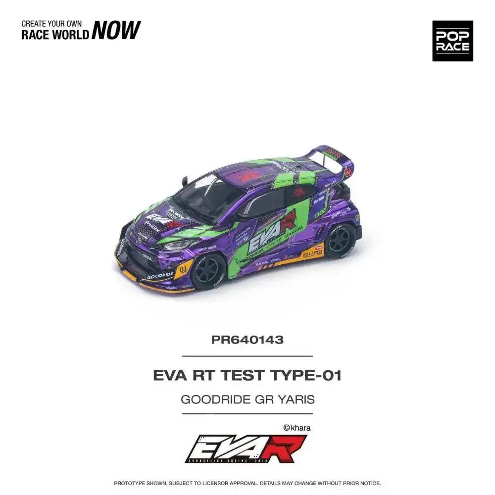 Pop Race 1:64 EVA RT Test Type-01 Goodride GR Yaris