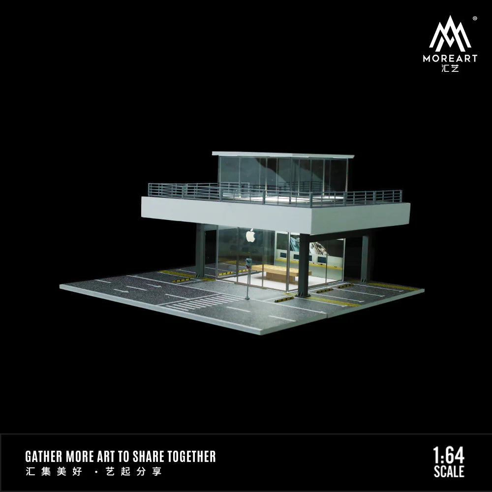 MoreArt 1:64 Apple Store Diorama Model