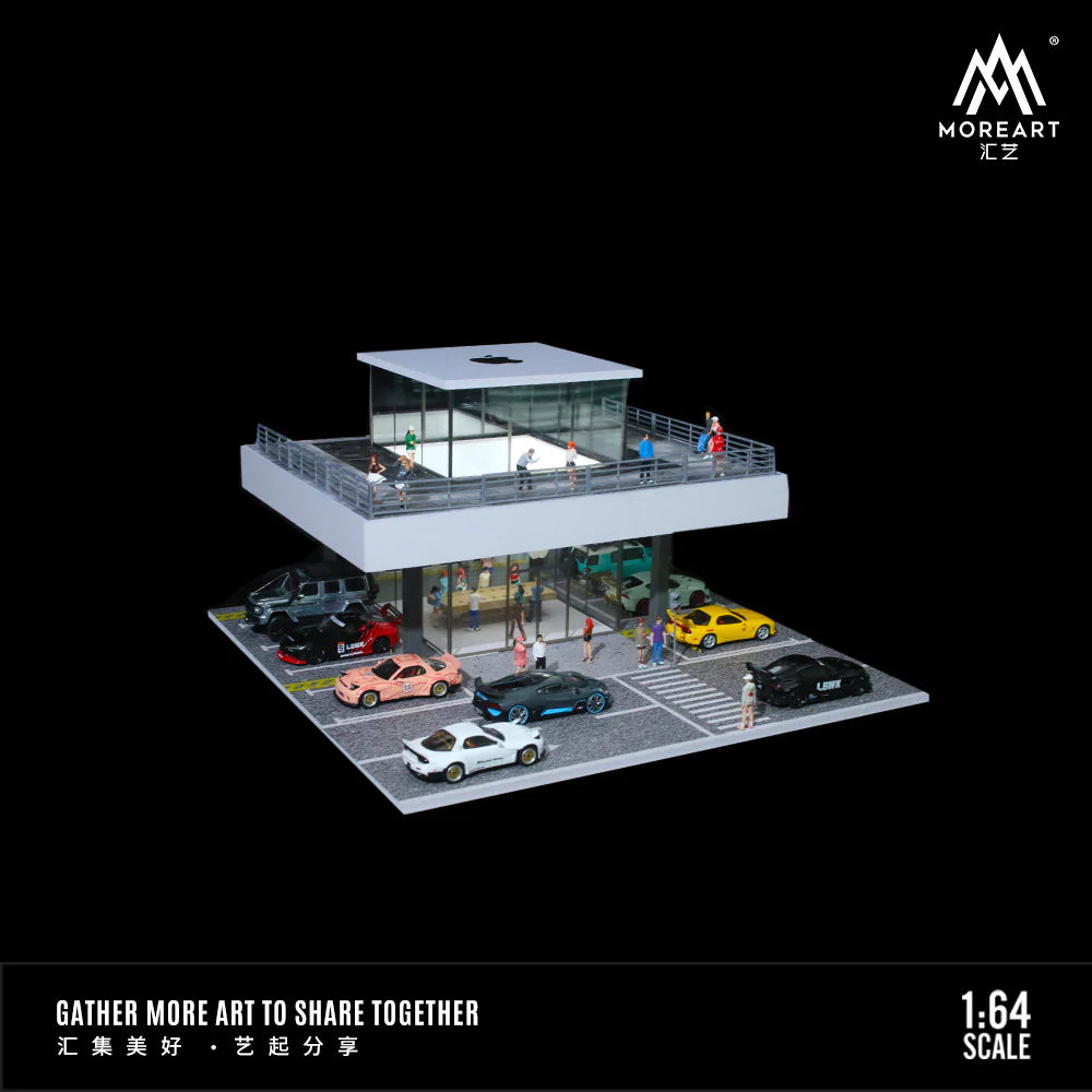 MoreArt 1:64 Apple Store Diorama Model