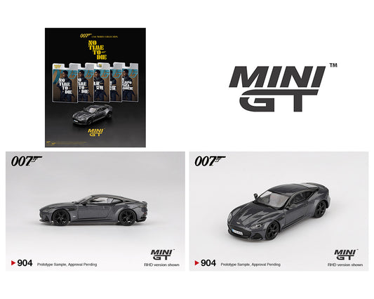 MiniGT 1:64 Aston Martin DBS James Bond 007 “No Time To Die” – English Packaging #904