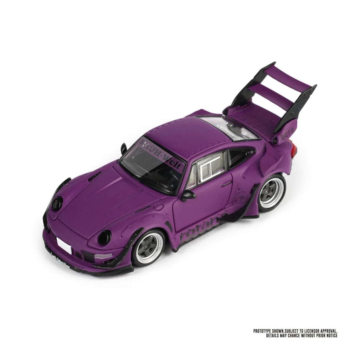 Model Model 1:64 Porsche RWB 993 Rotana Purple