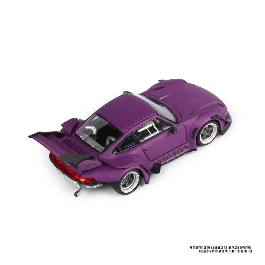 Model Model 1:64 Porsche RWB 993 Rotana Purple