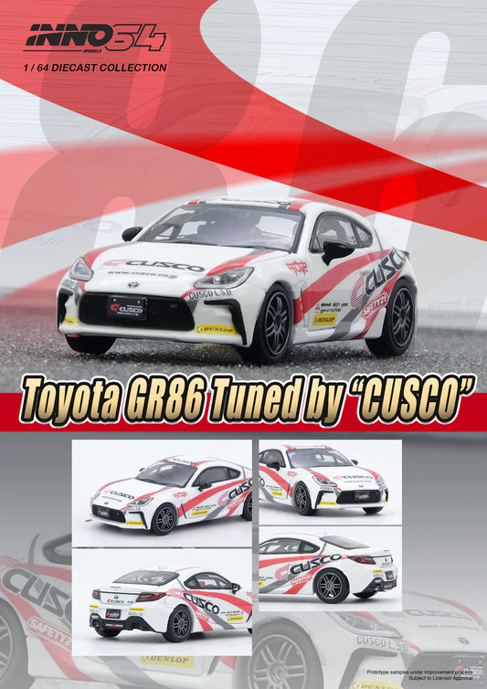 Inno64 1:64 Toyota GR86 Tuned By Cusco