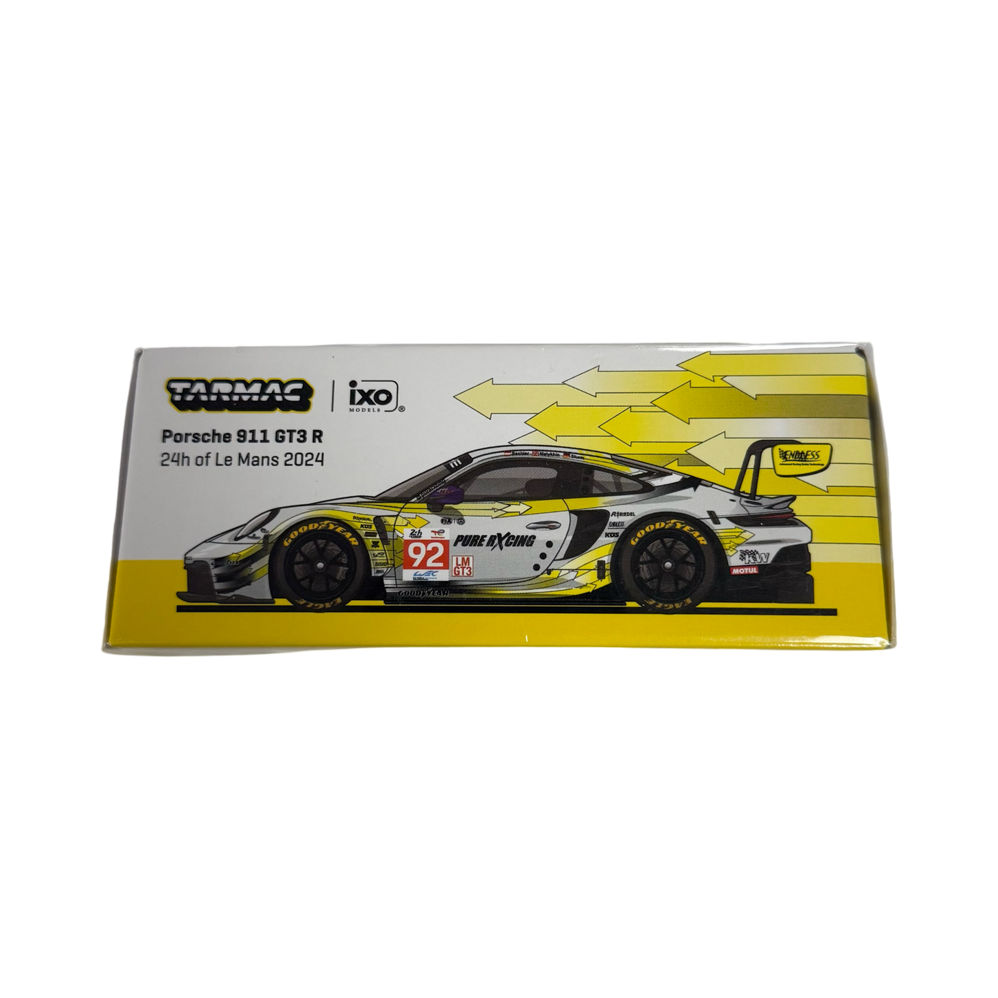 Tarmac Works 1:64 Porsche 911 GT3 R 24Hr Le Mans 2024 #92 7-Eleven Taiwan Exclusive