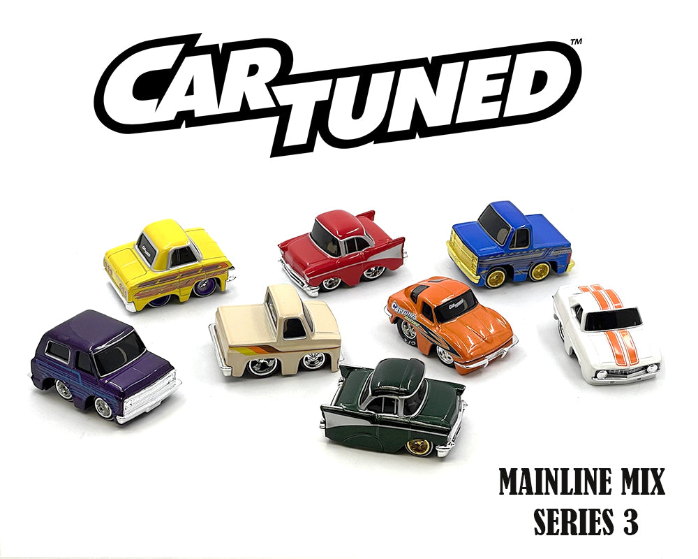 CarTuned 1:64 Series 3 - Mainline Assortment 2025 Set Of 8