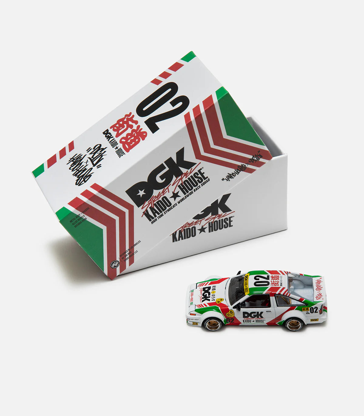 Kaido House X DGK 1:64 Toyota AE86 – Myguycollectibles