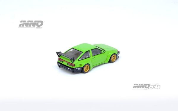 Inno64 1:64 Toyota AE86 Levin Pandem Rocket Bunny - Green