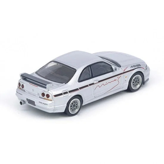 Inno64 1:64 Nissan Skyline GT-R R33 Tuned By Mine's - Silver
