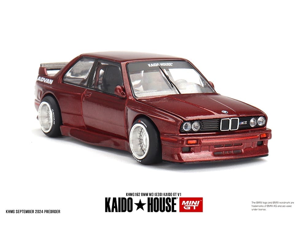 MiniGT X Kaido House 1:64 BMW M3 (E30) Kaido GT V1 – M Red