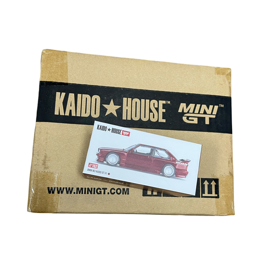 MiniGT X Kaido House 1:64 BMW M3 (E30) Kaido GT V1 – M Red *Sealed Case*