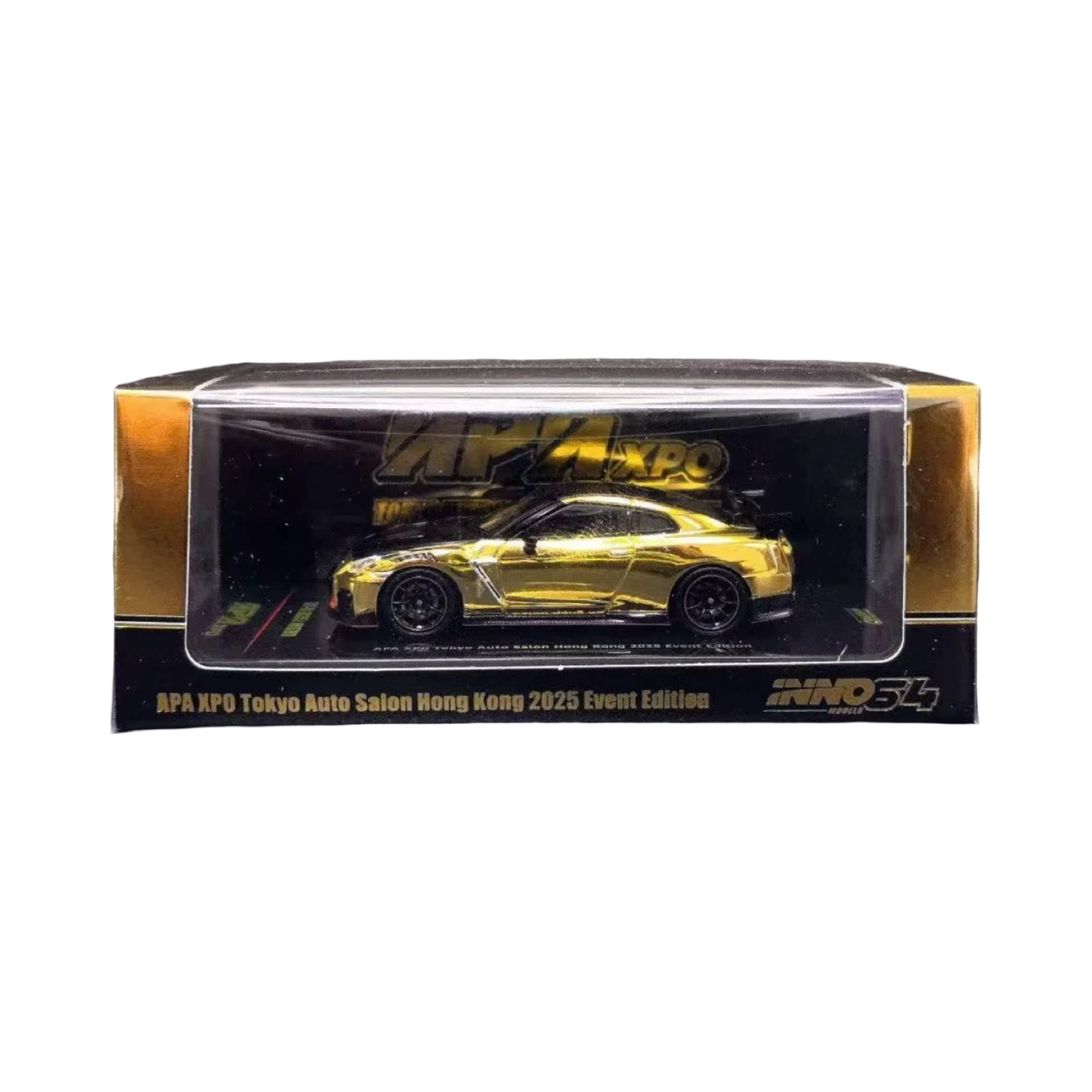 Inno64 1:64 GT-R R35 Nismo GOLD - 2025 APA XPO TAS HK VIP Exclusive