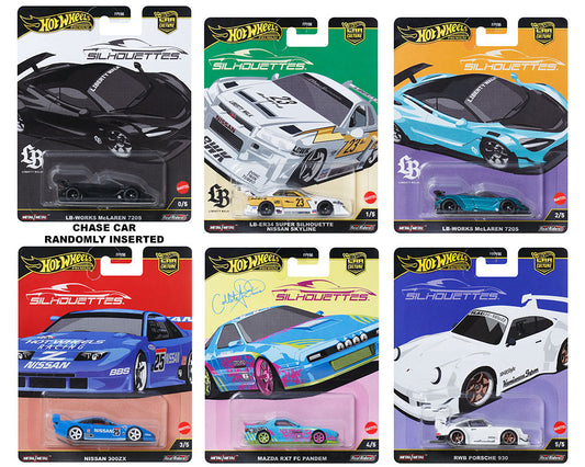 ***LIMIT 1*** Hot Wheels 1:64 Premium Car Culture 2025 Silhouette **SEALED CASE**