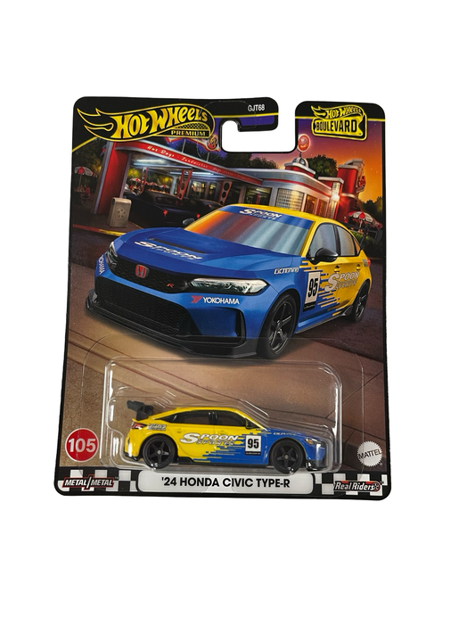 Hot Wheels 1:64 Premium '24 Honda Civic Type R - Spoon