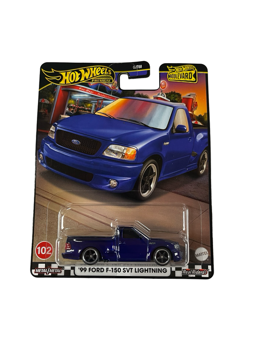 Hot Wheels 1:64 Premium '99 Ford F-150 SVT Lightning
